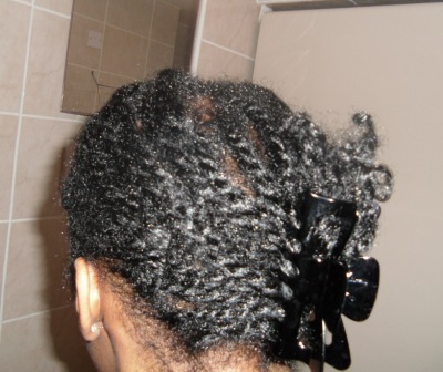 The hair journey begins - Jan 2012