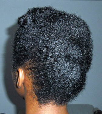 Afro Updo