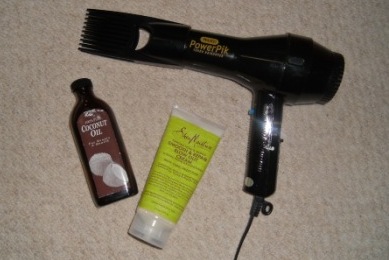 Shea Moisture Smooth & Repair Blow Out Cream_Tools